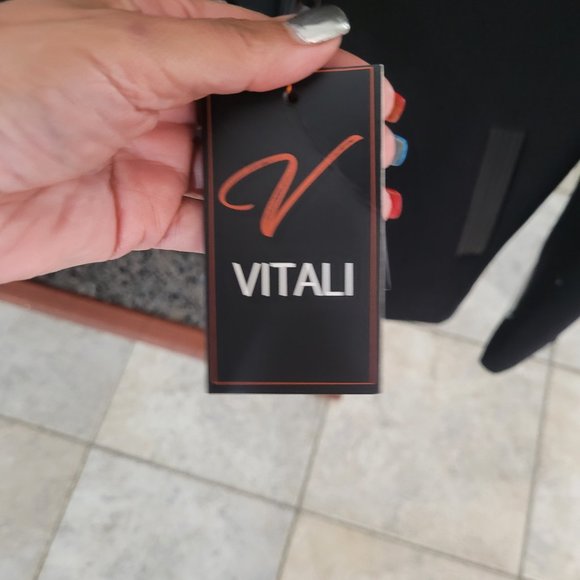 VITALI**Wool Coat Mens Size S New With Tags - Picture 7 of 14